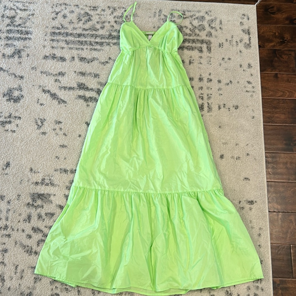 A new day green maxi dress